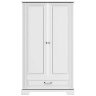 Bellamy® Ines wysoka szafa 2-drzwiowa 'tall' | Elegant White