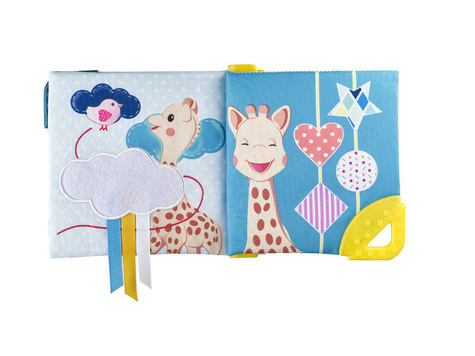 Żyrafka Sophie la Girafe® zestaw z książeczką i grzechotką 
