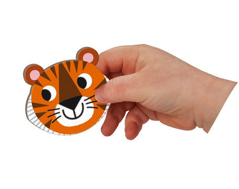 Janod | Magnetic Puzzle | Magnetibook | Animals