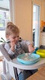 Beab | Set of Silicone Dishes with Suction Cup | Blue