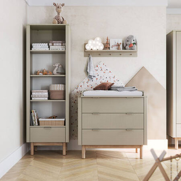 Pinio Miloo high bookcase champagne