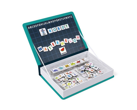 Janod | Magnetibook | Magnetyczna Układanka | Alfabet