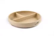 Baby In World® trójdzielny talerzyk silikonowy z przyssawką 