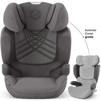 Cybex® Solution T i-Fix car seat 15-36 kg | Mirage Grey Plus