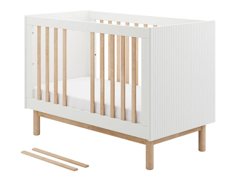 Pinio Miloo crib 120x60 white