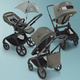 Bugaboo® Fox 5 zestaw 2w1, wózek głęboko-spacerowy | Morning Pink