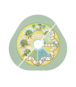 Stokke® MuTable™ V2 fruit and vegetable game board