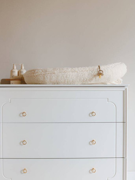 Bellamy Royal timeless white 3-drawer chest of drawers