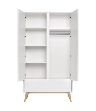 Pinio | Swing | 2-door closet | White