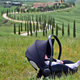 Avionaut | Pixel + Base IQ Isofix | Lekki Fotelik Samochodowy 0-13 kg z Bazą | Grey Melange