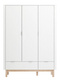 Pinio Miloo 3 door closet white