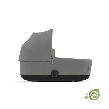Cybex® Platinum Mios 3.0 Lux Carry Cot Carrycot | Pearl Gray Conscious Collection