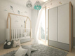 Bellamy Pinette 2-door closet