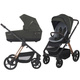 Espiro Miloo pram deep-sleeper set 2-in-1 luxury green