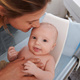 Stokke® Flexi Bath® + Newborn Support folding tub with infant insert | Ocean Blue banner
