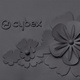 Cybex Platinum Luxury Footmuff winter sleeping bag | Simply Flowers Grey