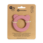 Petite&amp;Mars® silicone teether with rattle Beary