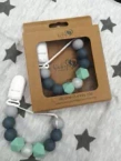 Baby In World® zawieszka do smoczka silokonowa kryształ