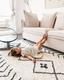 Lorena Canals® handwoven 100% cotton rug 140 x 210 cm | Bereber Rhombs