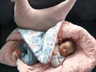 La Millou | Preschooler Scarf | 110x140 cm | Magic Owl | Powder Pink