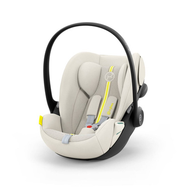 Cybex® Cloud G i-Size rozkładany fotelik 0-13 kg z obrotową bazą | Seashell Beige Plus