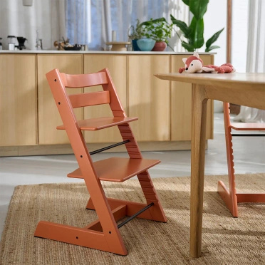 Stokke® Tripp Trapp® Wooden Children's Chair | Terracotta