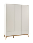 Pinio Miloo chest of drawers 3 drawers + 1 door champagne