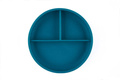 Baby In World® three-piece silicone plate with suction cup