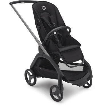 Bugaboo® Dragonfly frame + base | Graphite + Midnight Black