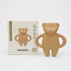 Moonie the Caramel bear teether made of natural rubber