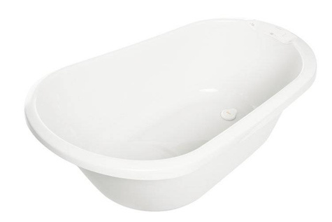 Bebe Jou | Sense Edition tub set with electronic temperature measurement + wooden stand | White
