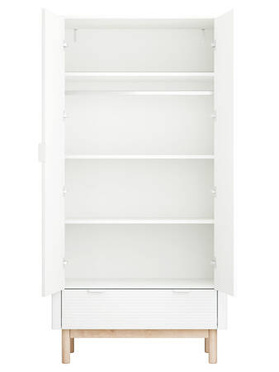 Pinio Miloo 2 door closet white
