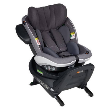 BeSafe IZI Turn Car Seat 0-18kg | Metal Melange
