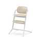 Cybex® Lemo 2™ 4-in-1 set, ergonomic chair + baby set + tray | Sand White/Wood