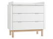 Pinio Miloo 3-drawer chest of drawers white