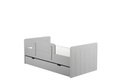 Pinio | Calmo | Crib 140 x 70 | Grey