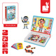 Janod | Magnetibook | Magnetic Puzzle | Costumes | Boy
