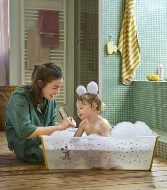 Stokke® Flexi Bath® X-Large folding tub Mickey celebration