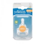 BROWNS | Bottle pacifier standard level 3 (6 months)
