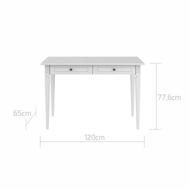 Bellamy® Ines biurko | Elegant White