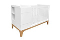Bellamy | Up! snow crib 70x120 extendable to 70 x160 + desk