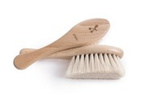Poofi® relaxing baby brush with natural bristles