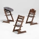 Stokke® Tripp Trapp® Complete Set 4-in-1, feeding chair + recliner + baby set + tray | Walnut Brown