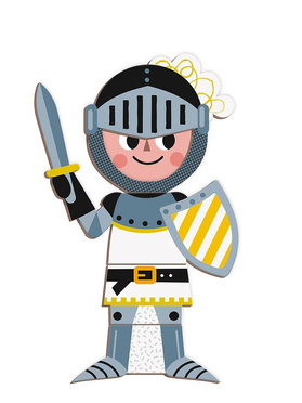 Janod | Magnetibook | Magnetic Puzzle | Costumes | Boy