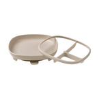 B.Box® plate with suction cup 2-in-1 Latte