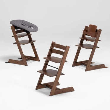 Stokke® Tripp Trapp® Wooden Children's Chair | Walnut Brown