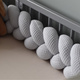 Waldin® Braid Wafer Light Gray