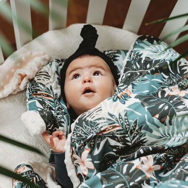 La Millou® Velvet medium blanket Snowflake sheela one rafaello
