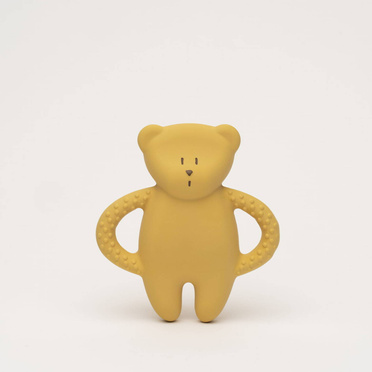 Moonie Honey bear teether made of natural rubber