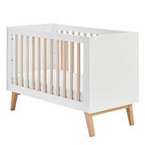 Pinio | Swing | Crib 140 x 70 | White + Natural